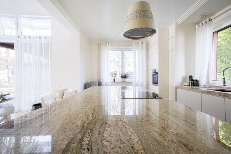Kitchen with Custom Granite Design