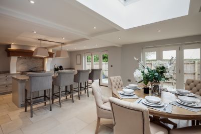 Bright Kitchen with Light Granite