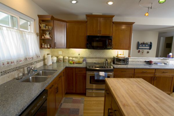 Cherry Cabinet Remodeling in Brighton